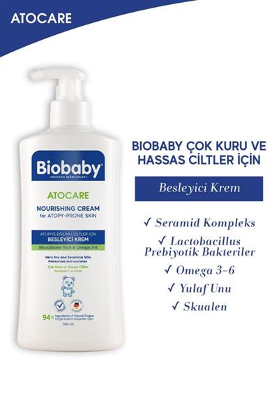 Biobaby Atocare Besleyici Krem 500 Ml