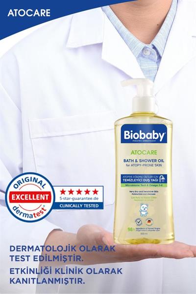 Biobaby Atocare Temizleyici Duş Yağı 500 ml