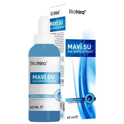 Biohira Mavi Su Saç Bakım Serumu Keratin Biotin 60 ml