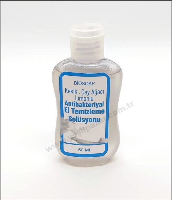 Biosoap Antibakteriyel El Temizleme Solüsyonu 50 ml