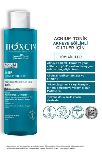 Bioxcin Acnium Tonik 200 Ml 