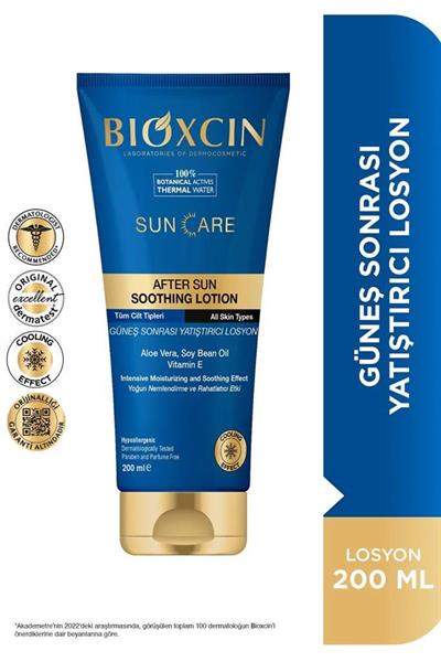 Bioxcin After Sun Güneş Sonrası Yatıştırıcı Losyon Aloe Vera Vitamin E 200 Ml