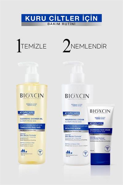 Bioxcin Atopicare Clinical Atopiye Eğilimli Ciltler Için Besleyici Krem 500 ml 