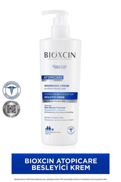 Bioxcin Atopicare Clinical Atopiye Eğilimli Ciltler Için Besleyici Krem 500 ml 