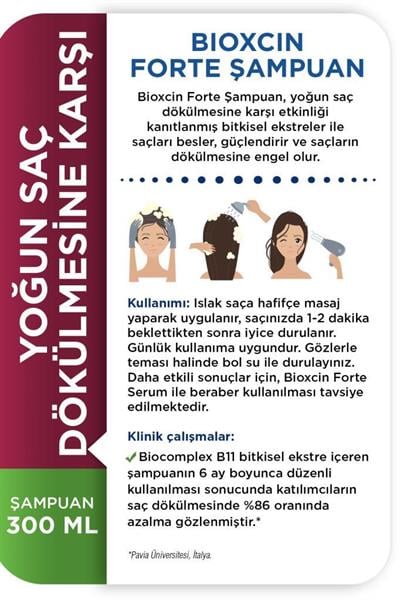 Bioxcin Forte Şampuan 300 ml