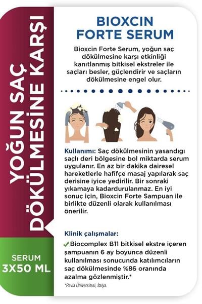 Bioxcin Forte Serum 3x50 ml