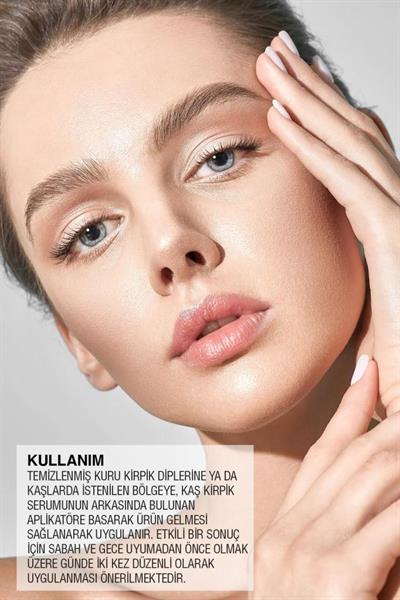 Bioxcin Kaş Kirpik Serumu - Kolajen Hyaluronik Asit Hint Yağı Keratin Peptidleri B5 Biocomplex 