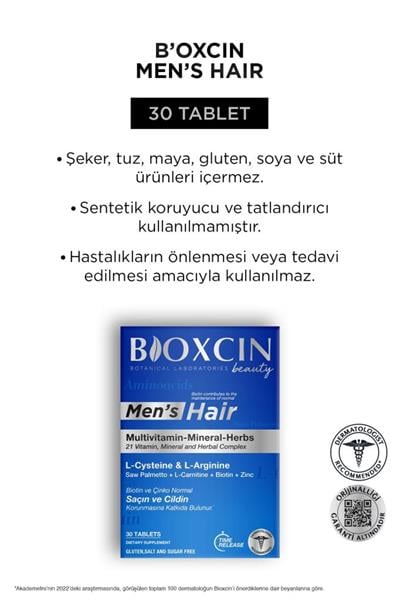 Bıoxcın Mens Hair 30 Tablet