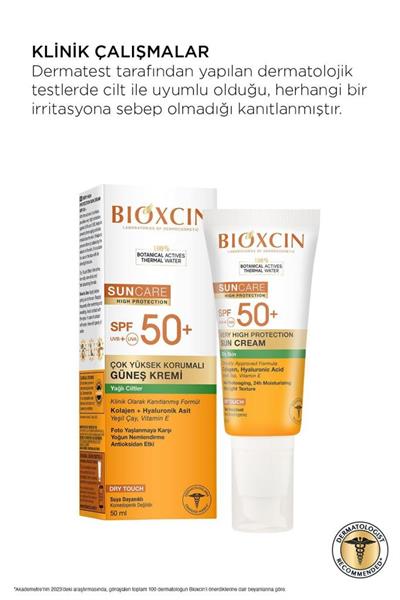 Bioxcin Sun Care Çok Yüksek Korumalı Yağlı Ciltler Için Güneş Kremi Spf 50+ 50 ml
