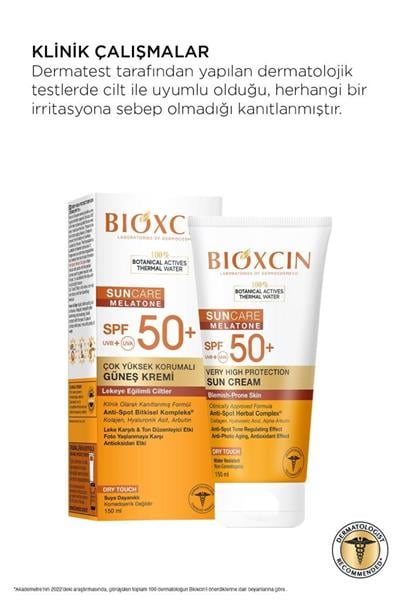 Bioxcin Sun Care Lekeye Eğilimli Ciltler İçin Çok Yüksek Korumalı Güneş Kremi 50 Spf 150 Ml