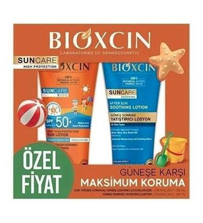 Bioxcin Sun Kids SPF50+ 200 Ml + Güneş Sonrası Yatıştırı Losyon 200 Ml