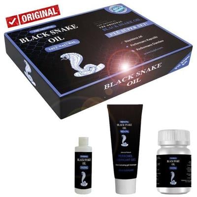 Black Snake Oil Süper 3'lü Set