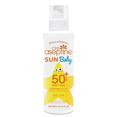 Cire Aseptine Sun Baby SPF 50 Losyon 200 ml