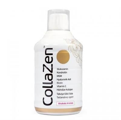 CollaZen Ahududu Aromalı 500 ml Takviye Edici Likit Sıvı