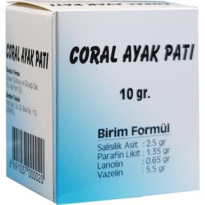 Coral Ayak Patı 10 gr