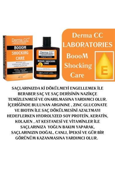Derma CC Booom Shockıng Yoğun Dökülme Karşıtı Şampuan 200 Ml