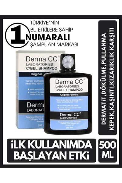 Derma CC C/Gel Şampuanı 200 Ml