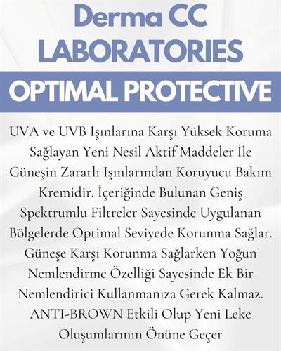 Derma CC Güneş Kremi Spf50++ Optimal Protective 200ml 