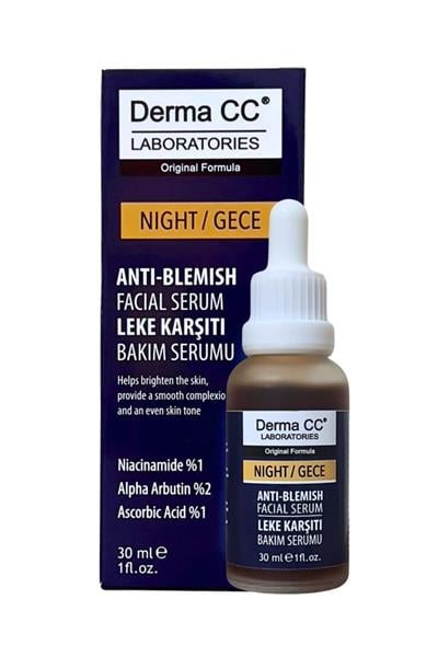 Derma CC Leke Karşıtı Gece Serumu 30 Ml