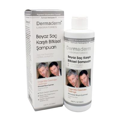 Dermaderm Beyaz Saç Karşıtı Bitkisel Şampuan 250 ml
