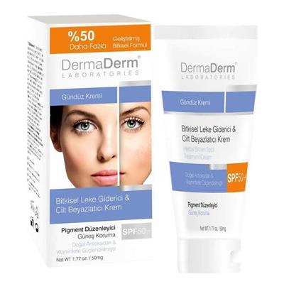 Dermaderm Leke Giderici Cilt Beyazlatıcı Gündüz Kremi 100 gr