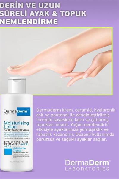 Dermaderm Ultra Nemlendirici Ato Yüz ve Vücut Losyon 100 ml