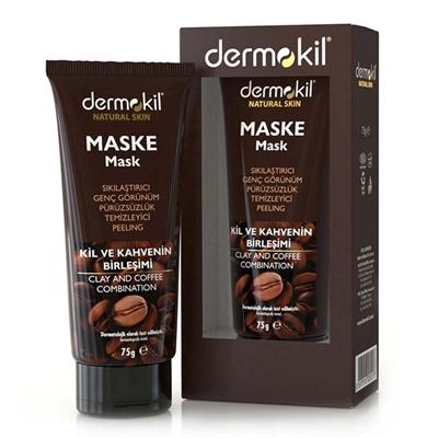 Dermokil Kil ve Kahve Maskesi Sıkılaştırıcı Genç Görünüm 75 ml