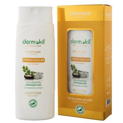 Dermokil Natural Hair Kepekli Saçlar İçin Şampuan 400 ml