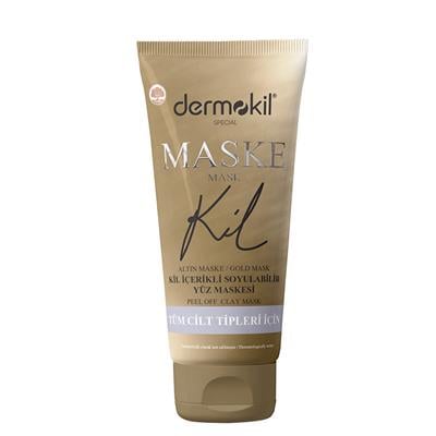 Dermokil Natural Soyulabilir Kil İçerikli Gold Maske 75 Ml