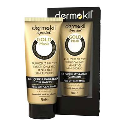 Dermokil Special Soyulabilir Kil İçerikli Gold Maske Tüm Cilt Tipleri 75 ml