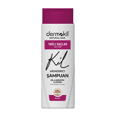 Dermokil Yağlı Saçlar İçin Vegan Şampuan 400 Ml