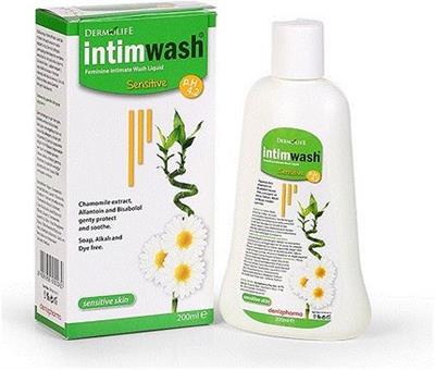 Dermolife Feminine İntimate Wash Likit Dış Genital Bölge Temizleme Suyu 200 Ml