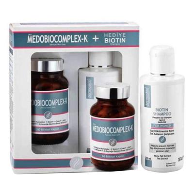 Dermoskin Kadın Medobyocomplex-W + Biotin Şampuan Hediye