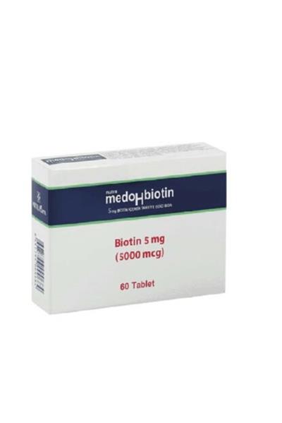 Dermoskin Medohbiotin 5 Mg 60 Tablet