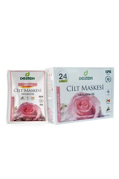 Destek Cilt Maskesi Tek Kullanımlık Gül Özlü 15 gr