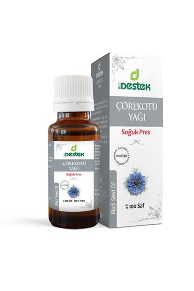 Destek Çörekotu Yağı 20 ml Soğuk Pres