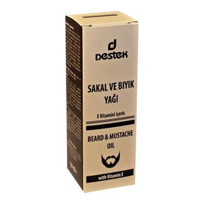 Destek Sakal ve Bıyık Bakım Yağı E Vitamini İçerir 50 ml