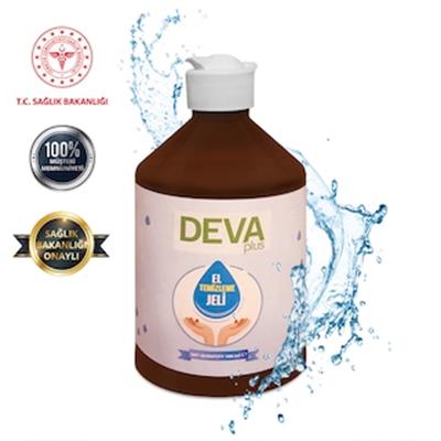 Deva Plus Anti Bakteriyel Dezenfektan El Temizleme Jeli 500 Ml