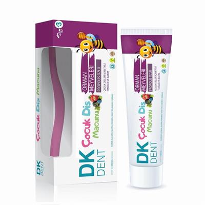Dk Dent Çocuk Diş Macunu Orman Meyveleri Özlü 50 Ml + Diş fırçası