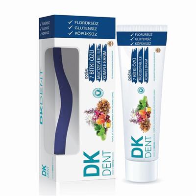 Dk Dent Diş Doğal 7 Bitki Özlü Diş Macunu 75 Ml + Diş Fırçası