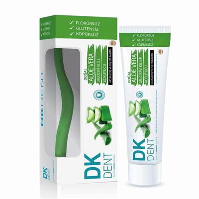Dk Dent Doğal Aleo Vera Özlü  Onarıcı Diş Macunu 75 Ml + Diş Fırçası