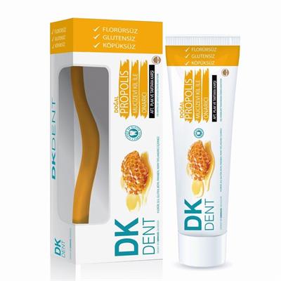 Dk Dent Doğal Propolis Özlü Onarıcı Diş Macunu 75 Ml + Diş Fırçası