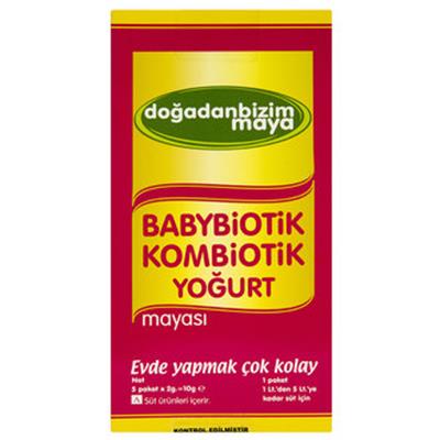 Doğadan Bizim BabyBiotik Kombiotik Yoğurt Mayası 1 Kutu 5 Şase