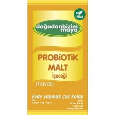 Doğadan Bizim Probiotik Malt İçeceği Mayası 1 Kutu 5 Şase