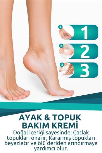 Dr. Life Esthetic Çatlak Onarıcı Ayak ve Topuk Kremi Crack Repair Cream 100 ml