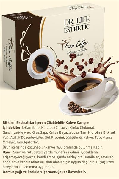 Dr. Life Esthetic Hindiba Kahvesi Detox Kahve Şeker İlavesiz 150 Gr