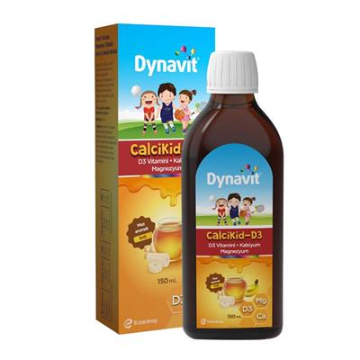 Dynavit Calcikid D3 Vitamini Kalsiyum Magnezyum 150 Ml