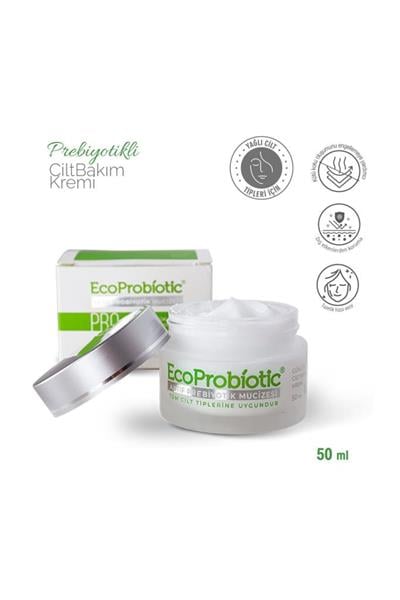 EcoProbiotic Cilt Bakım Kremi Yağlı Cilt Prebiyotik Onarıcı Etki 50ml