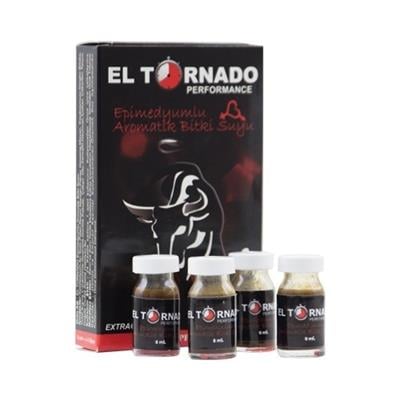 El Tornado Epimedyumlu Aromatik Bitki Suyu 4 ml 4 Shot