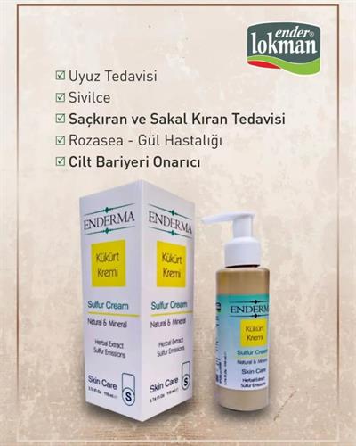 Enderma Ardıç Katranlı Kükürt Kremi 110 Ml